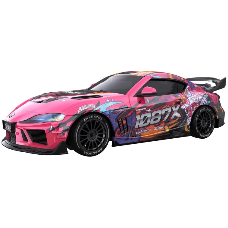 Toyota Supra 1087X 1:43 RC drift car gyro 4WD 3-speed - JXC Model