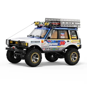 LR1801 1:24 scale 4WD RC off-road crawler with two-speed transmission - JXC Model