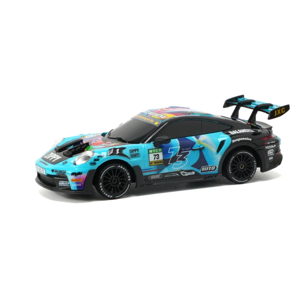 JXC PO4302 1:43 GT3 RS RC drift car, hero front view