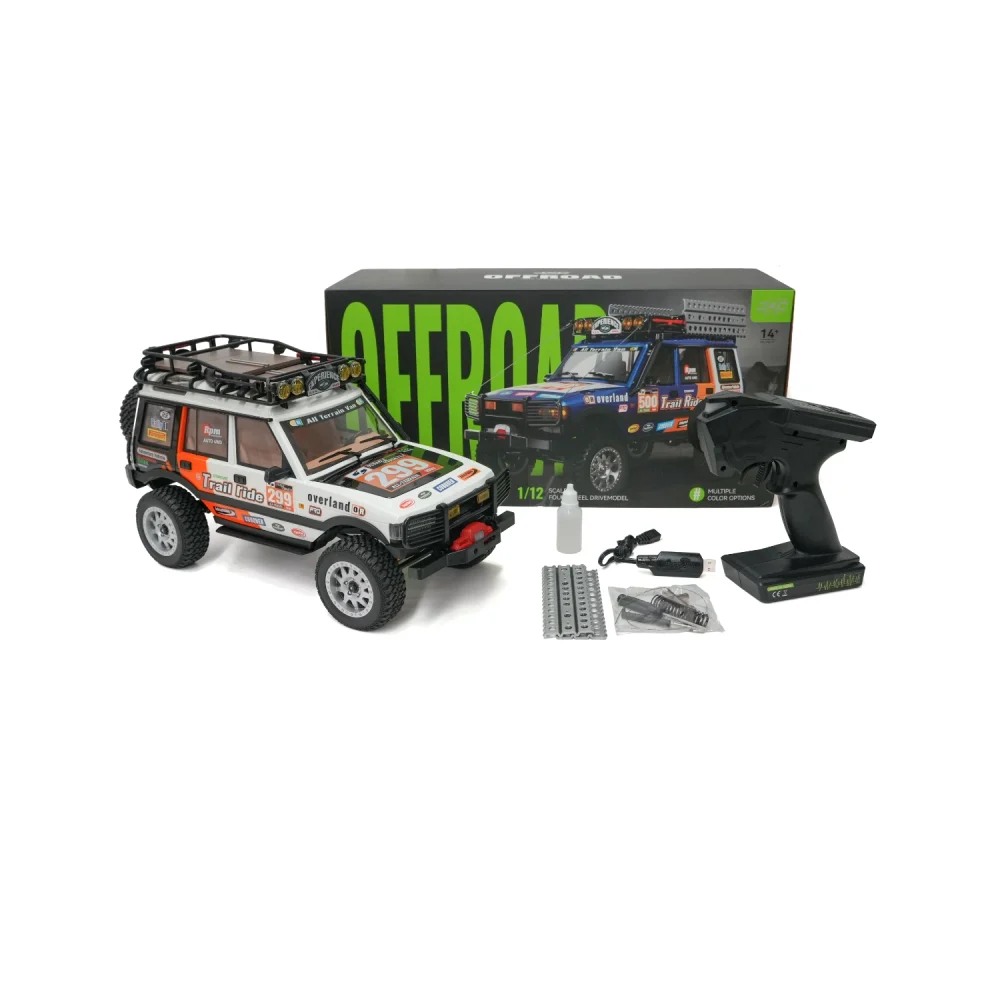 Officially licensed Land Rover 1:12 RC crawler with metal components - JXC Model