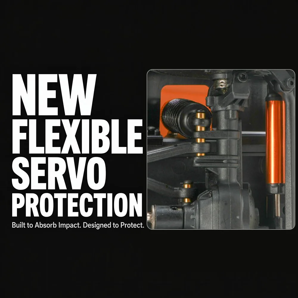 LC1201 flexible servo protection absorbing impact before the steering system