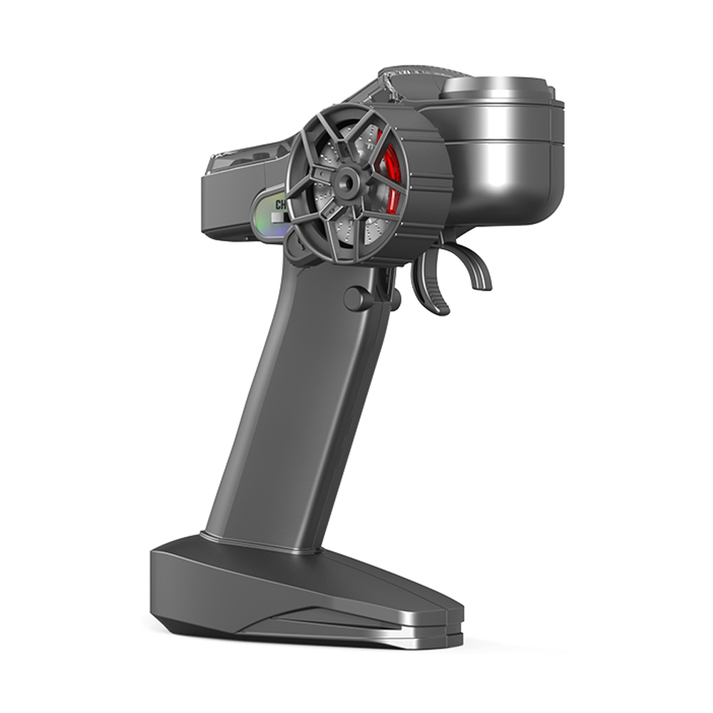 2.4 GHz pistol-grip transmitter supplied with the 1:64 RC drift car