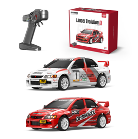 JXC Model EVO6409 packaging with cars and transmitter